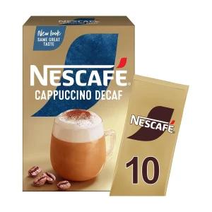 NESCAFE Στιγμιαίο Ρόφημα Cappuccino Decaf 10x12,5g