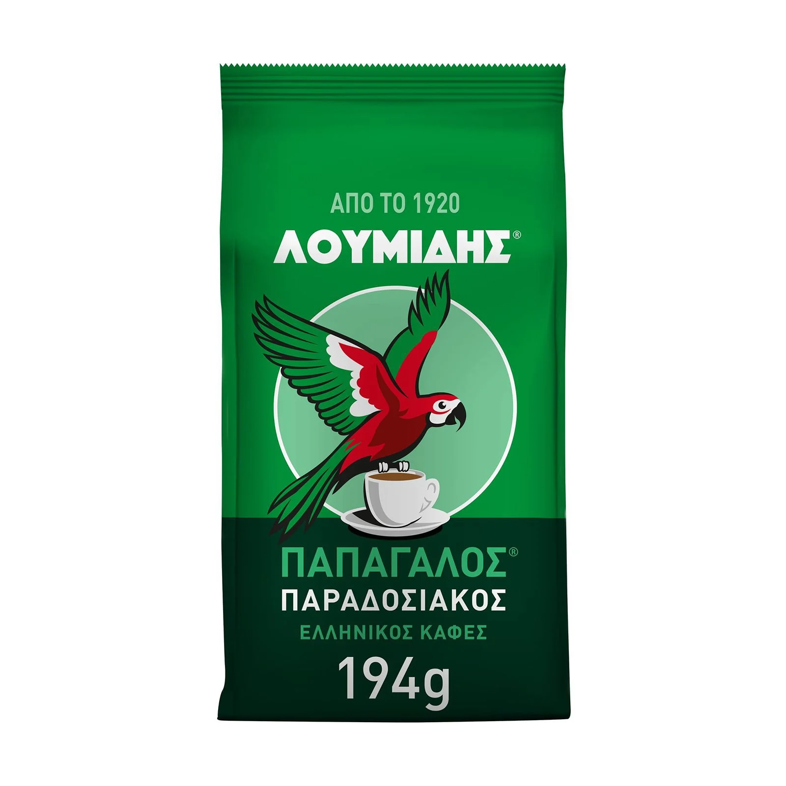 ΛΟΥΜΙΔΗΣ ΠΑΠΑΓΑΛΟΣ Παραδοσιακός Καφές Ελληνικός 194g