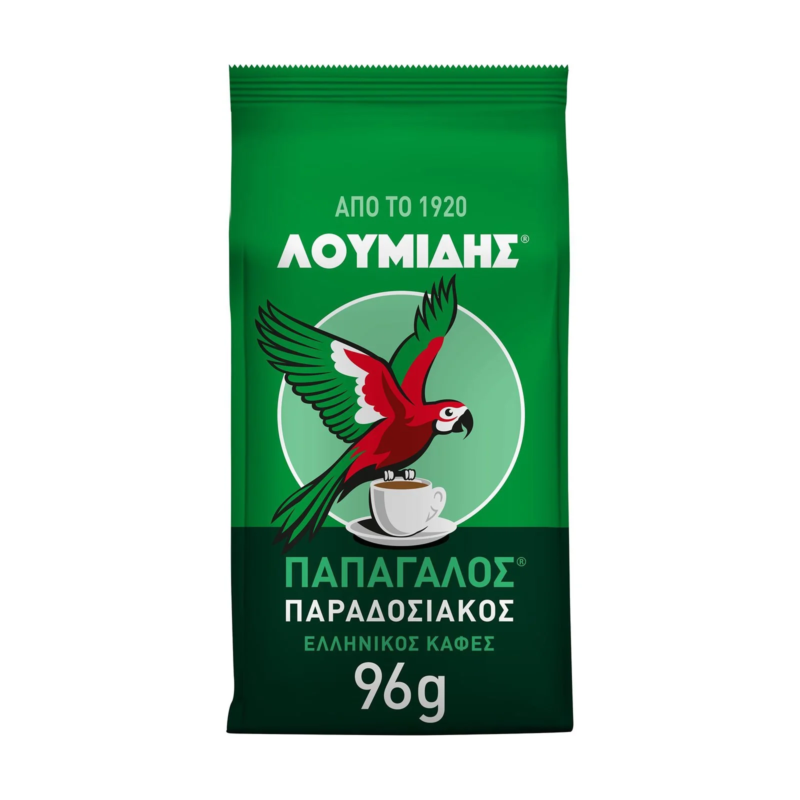 ΛΟΥΜΙΔΗΣ ΠΑΠΑΓΑΛΟΣ Παραδοσιακός Καφές Ελληνικός 96g