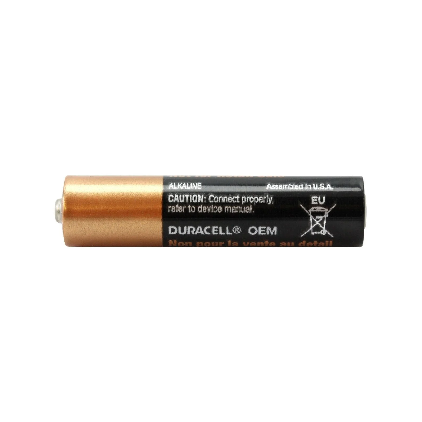 Duracell MN2400 AAA LR03 1.5V Alkaline Button Top Battery - Bulk