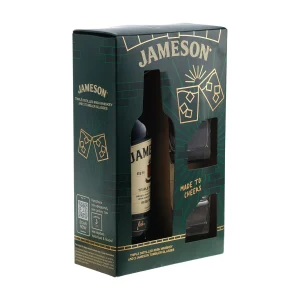 JAMESON Ουίσκι 700ml +2 Ποτήρια Δώρο