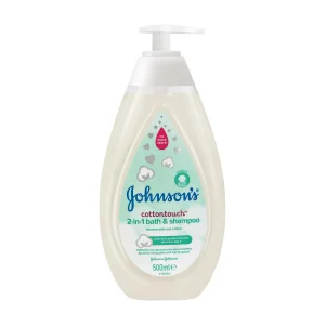 JOHNSON_S Baby Cotton Touch 2σε1 Αφρόλουτρο & Σαμπουάν 500ml