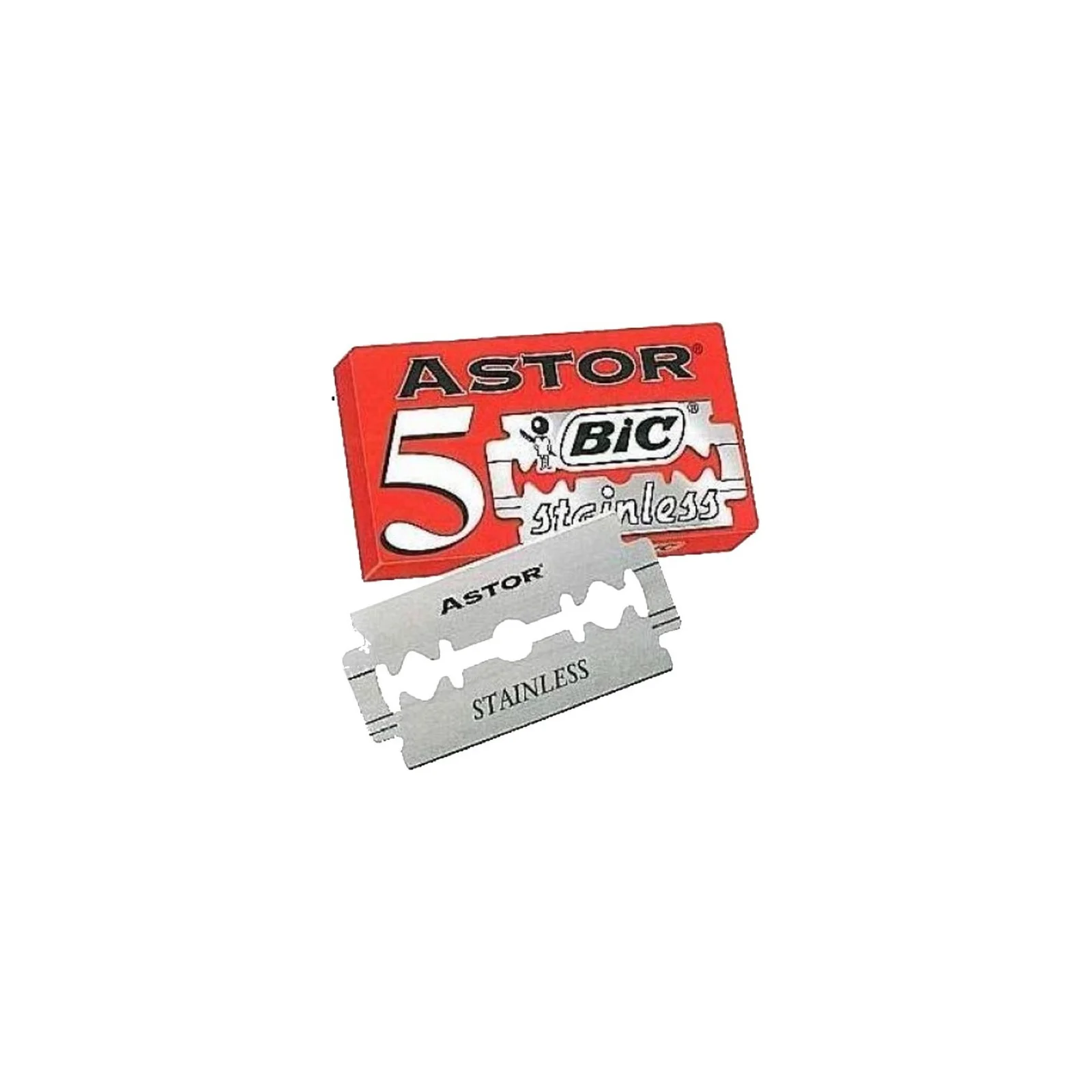 BIC Astor Stainless Ανταλλακτικές Λεπίδες 5τμχ