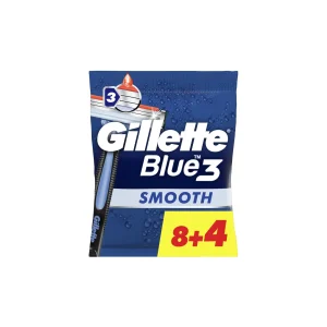 GILLETTE Blue3 Ξυραφάκια Μιας Χρήσης 12 τεμ (8+4 δώρο)