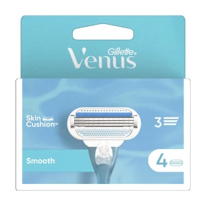 GILLETTE VENUS Ανταλλακτικές Κεφαλές Ξυρίσματος Smooth 4τεμ
