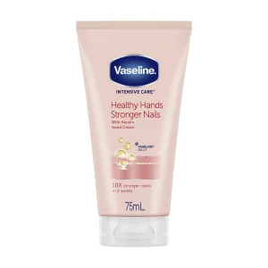 VASELINE Intensive Care Healthy Hand & Stronger Nails Κρέμα Χεριών & Νυχιών με Κερατίνη 75ml