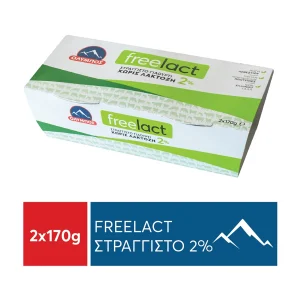 ΟΛΥΜΠΟΣ Freelact Γιαούρτι Στραγγιστό 2_ Χωρίς λακτόζη 2x170g