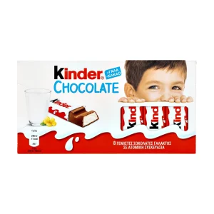 KINDER Σοκολάτα Χωρίς γλουτένη 8τεμ 100g