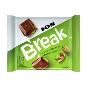ΙΟΝ Break Σοκολάτα Γάλακτος με ολόκληρα Pistachio 85g