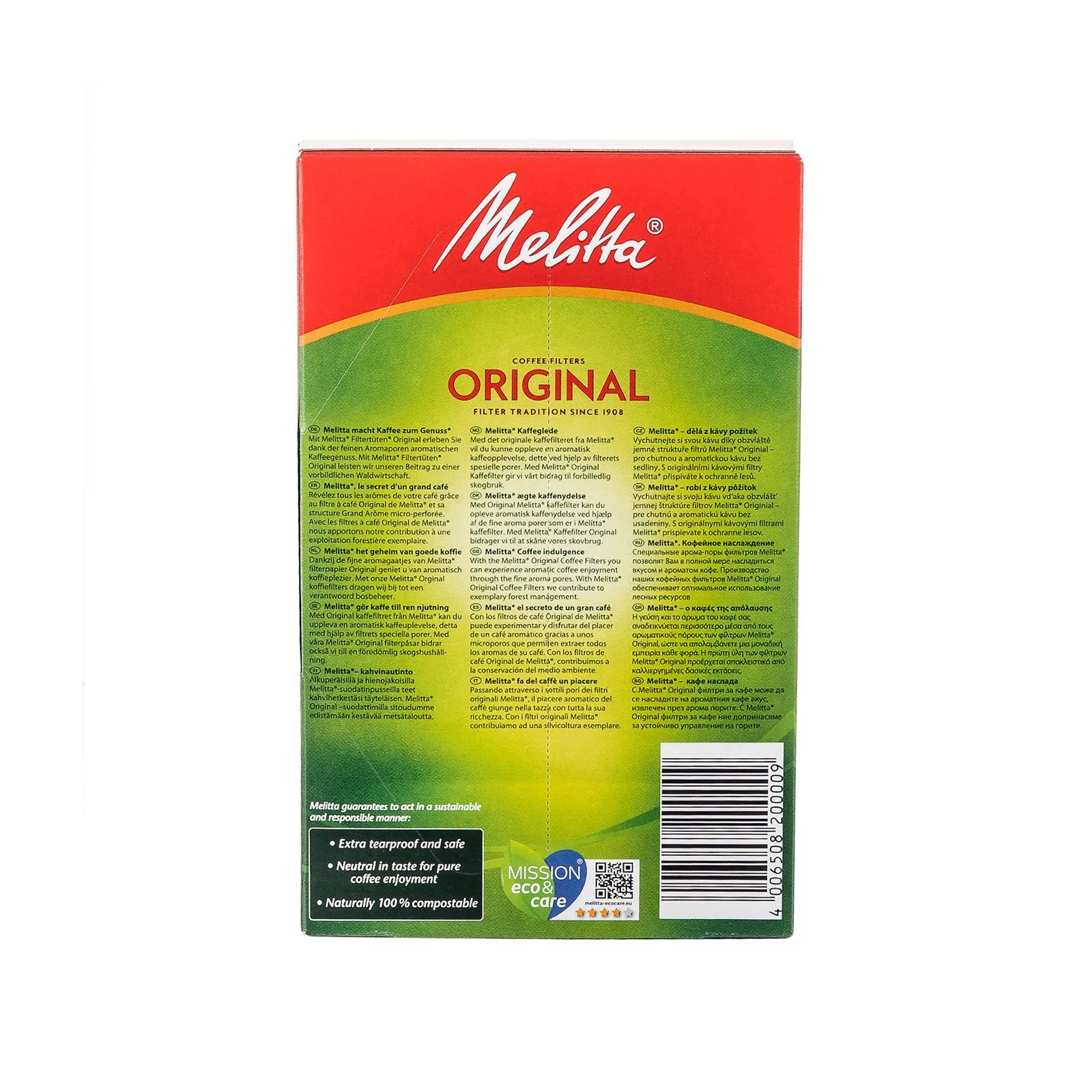 MELITTA Φίλτρα Καφέ Original Νο1x2 40τεμ - Image 2