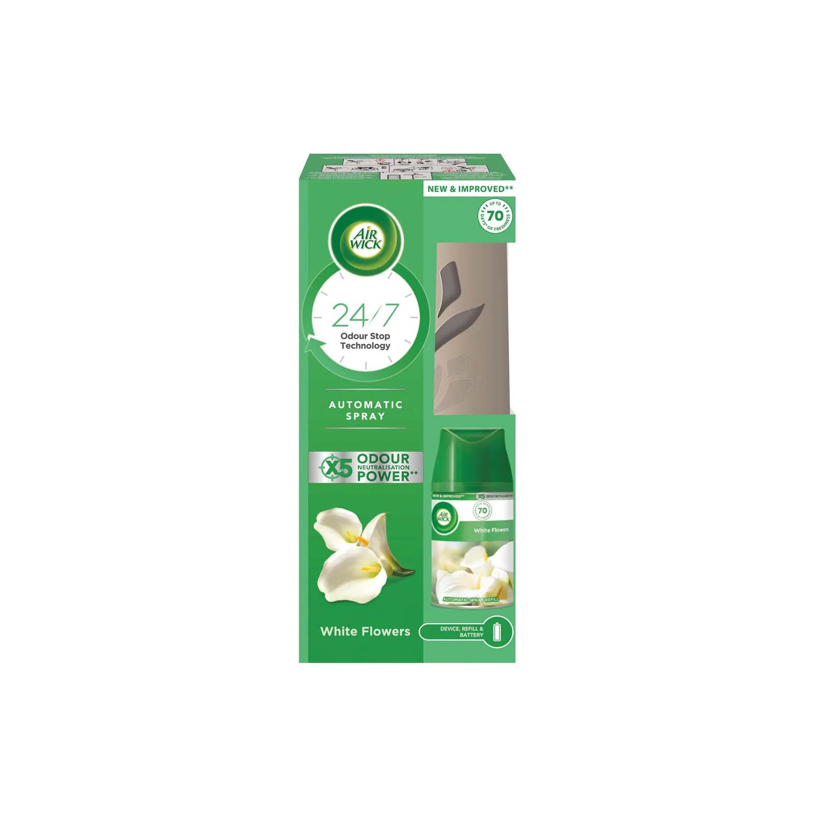 Ανταλλακτικό Airwick Freshmatic White Flower 250ml - Image 2