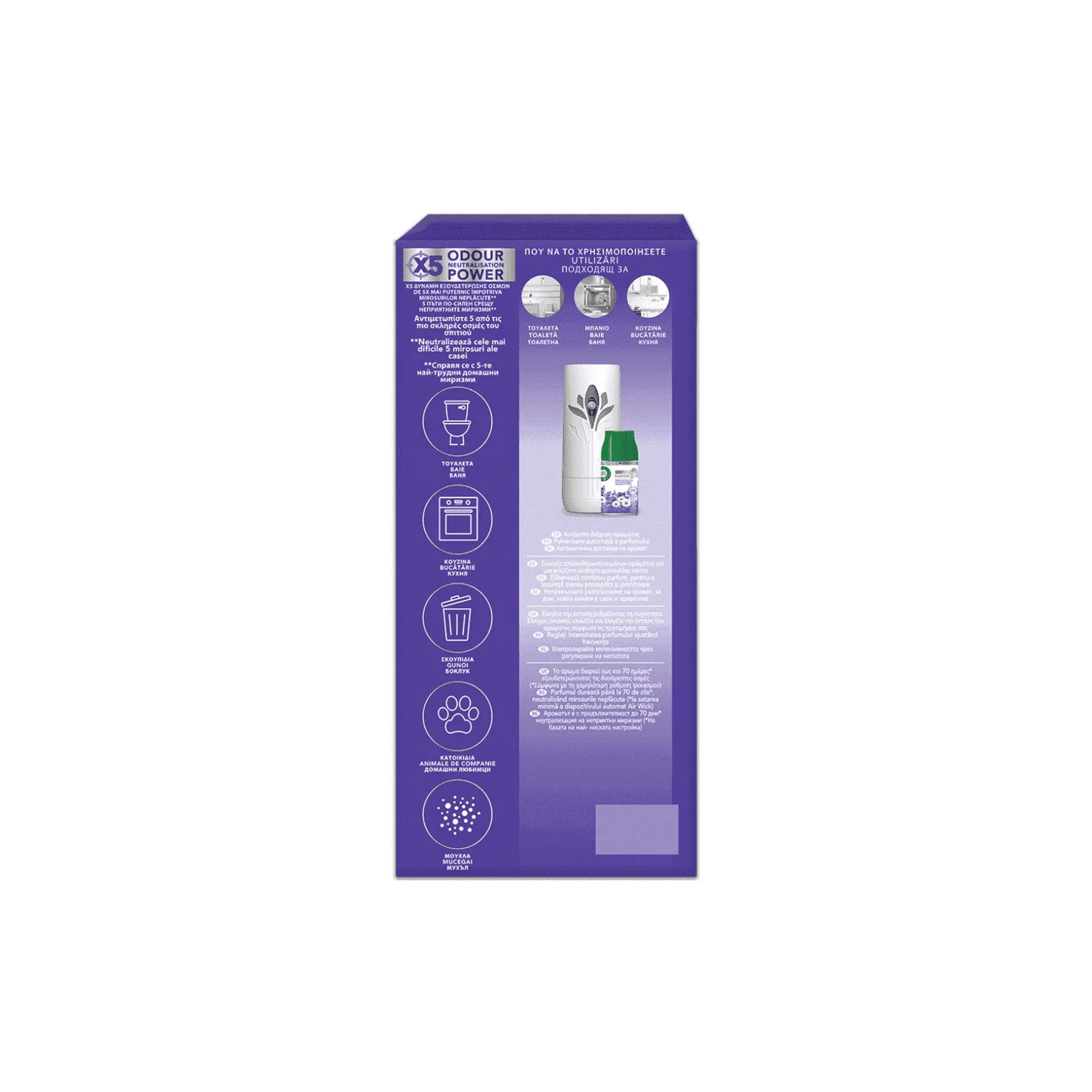 Συσκευή με Αρωματικό Χώρου Freshmatic Lavender & Chamomile Airwick (250 ml) - Image 2