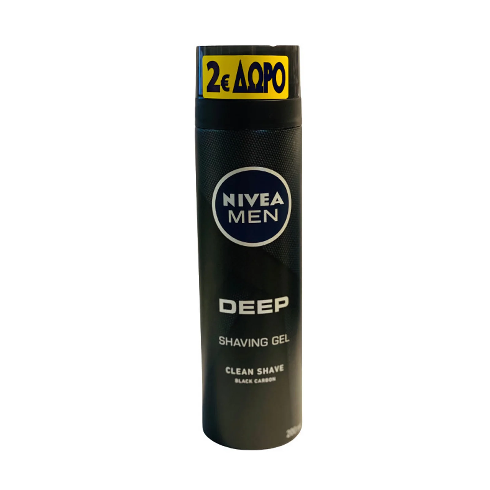 NIVEA Men Deep Black Carbon Gel Ξυρίσματος 200ml - Image 2