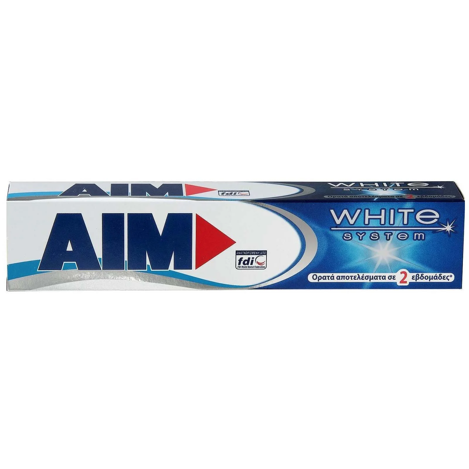 AIM Οδοντόκρεμα White System Aim (75 ml) - Image 2