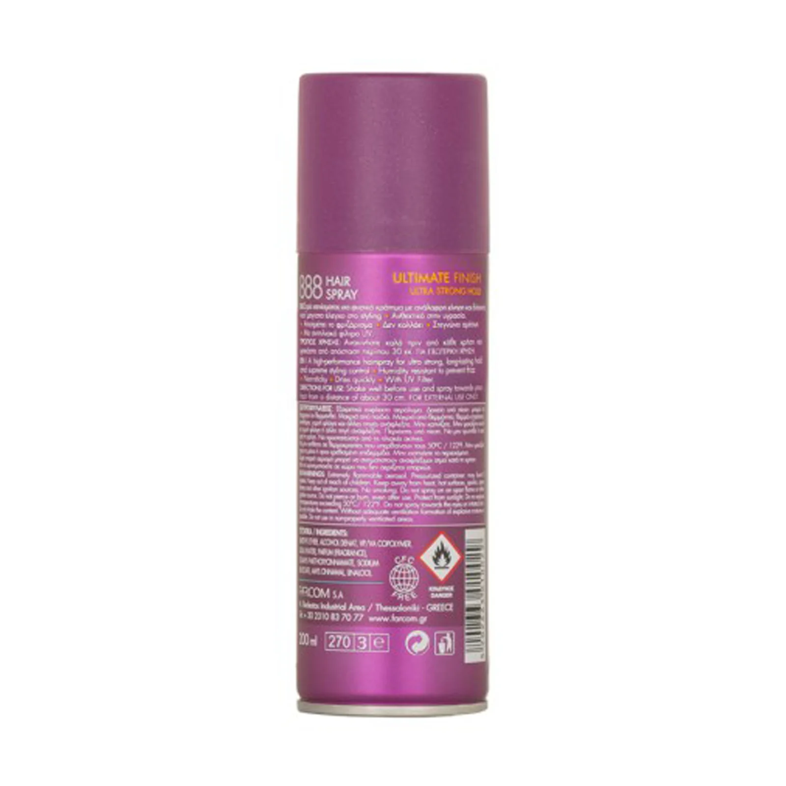 888 ΛΑΚ ΜΑΛΛΙΩΝ ΑΠΟΛΥΤΑ ΔΥΝΑΤΟ ΚΡΑΤΗΜΑ 200ML - Image 2