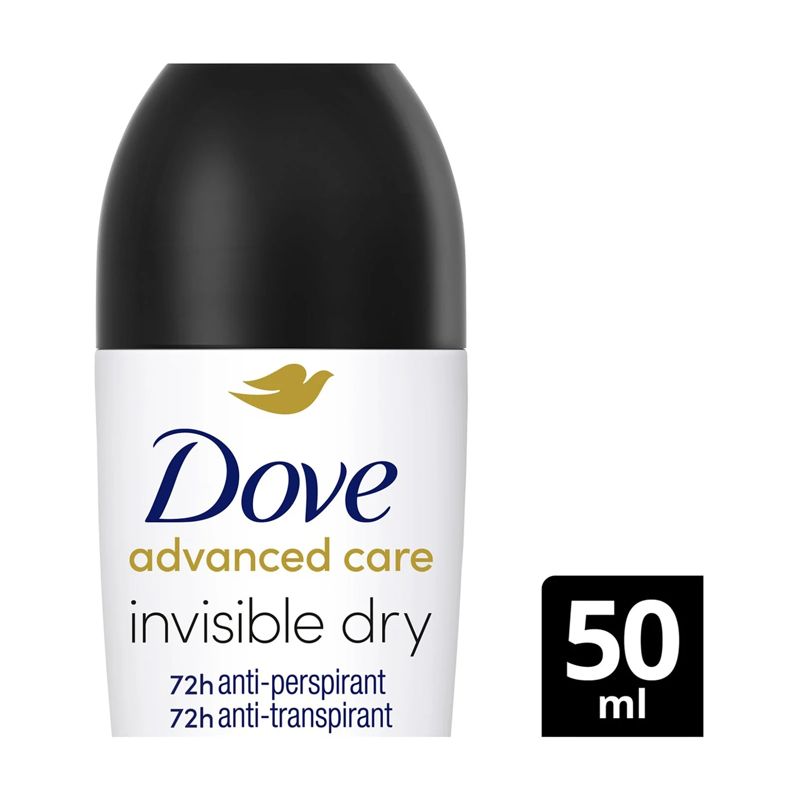 DOVE Advanced Care Αποσμητικό Roll On Invisible Dry 50ml - Image 2