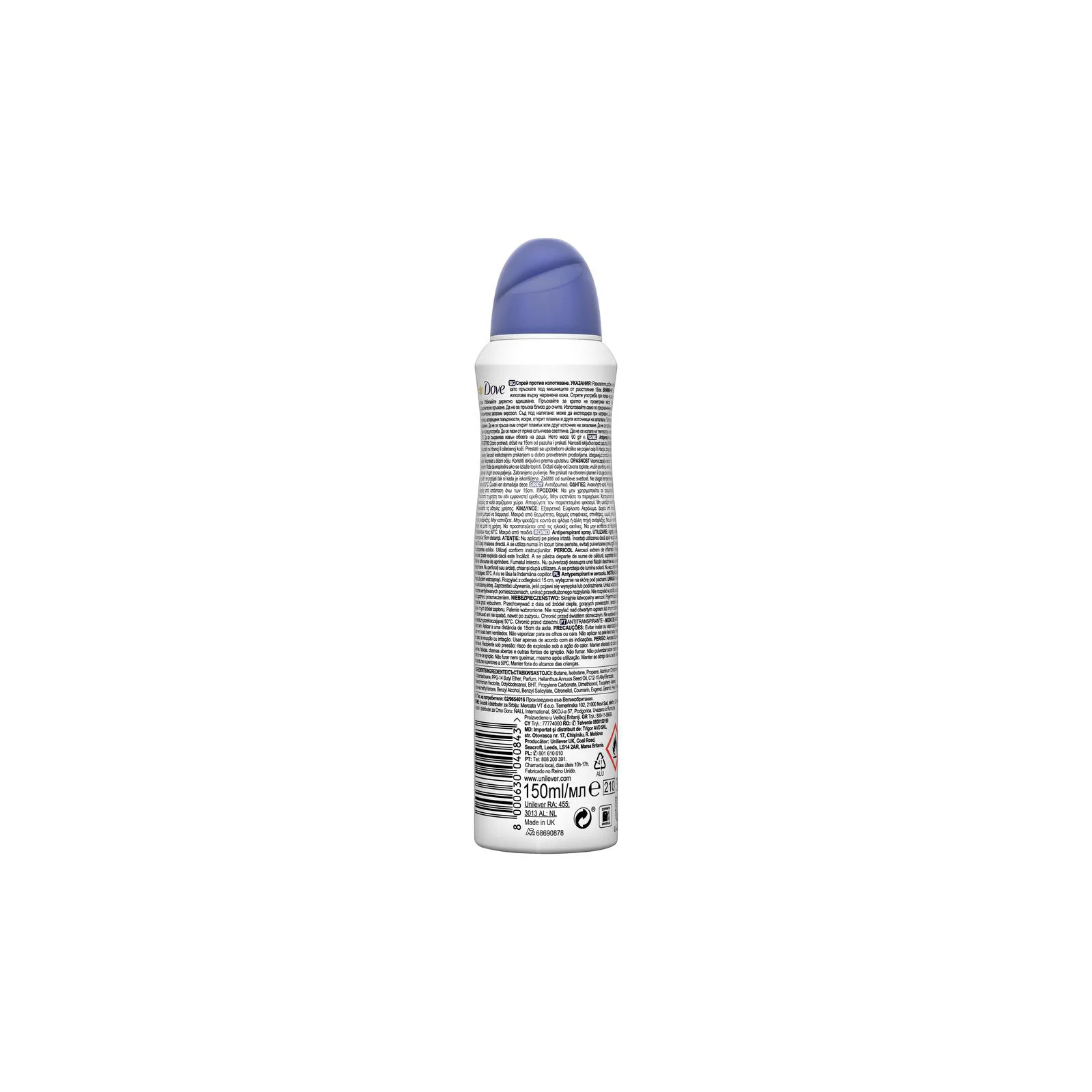 DOVE Αποσμητικό Spray Original 150ml - Image 2