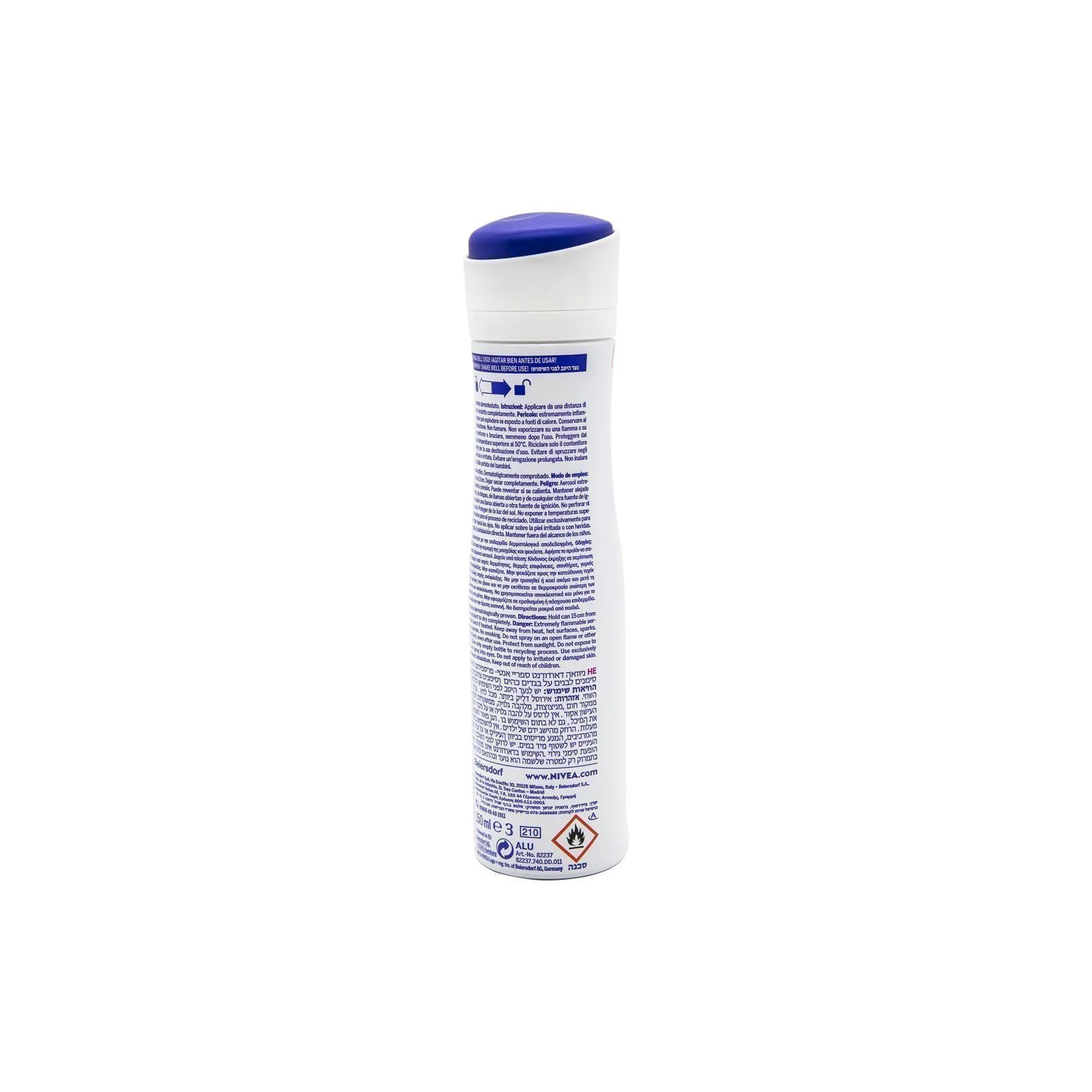 NIVEA Clear Invisible Αποσμητικό Σώματος Spray 150ml - Image 2