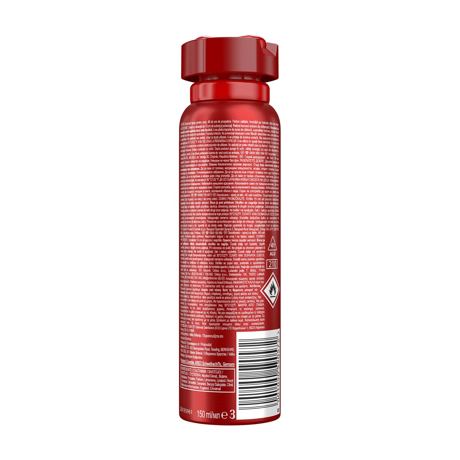 OLD SPICE Αποσμητικό Σπρέι Whitewater 150ml - Image 2
