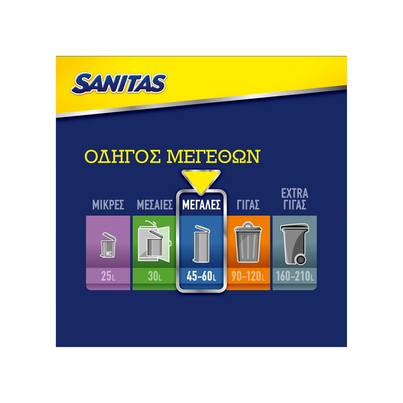SANITAS Easy Pack Με Χερούλια 58x75cm - Image 3
