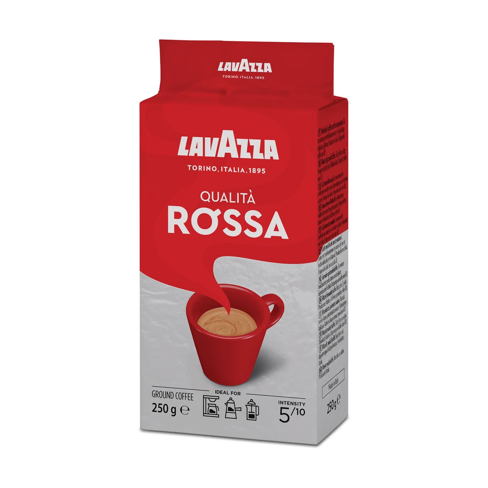LAVAZZA Qualita Rossa Καφές Espresso αλεσμένος 250g - Image 3