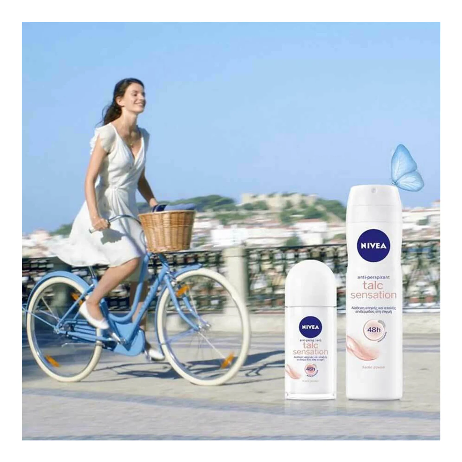 NIVEA Talc Sensation Anti-perspirant Αποσμητικό 48h σε Roll-On 50ml - Image 3
