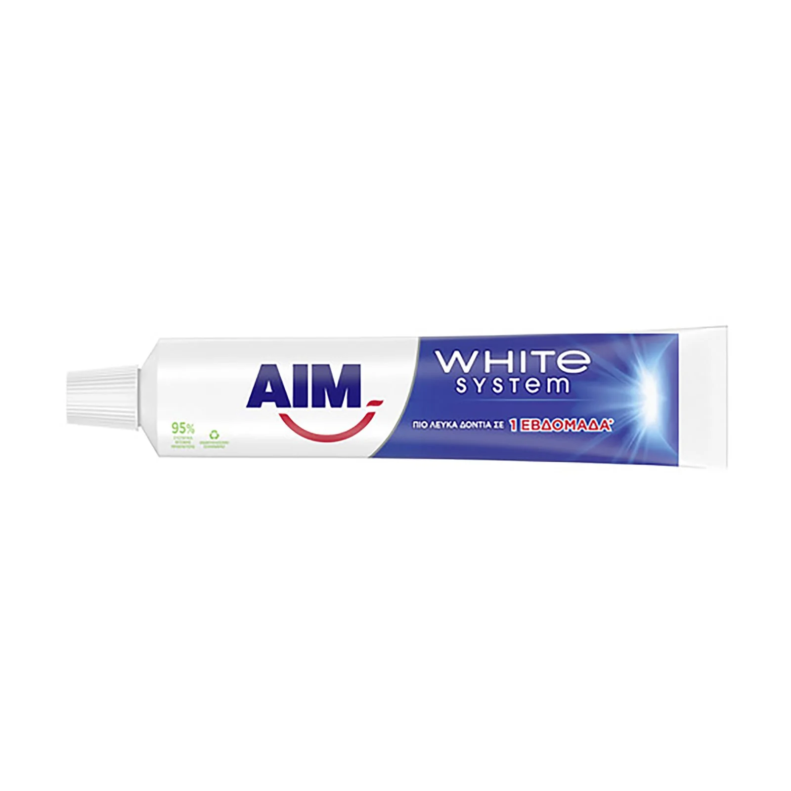 AIM Οδοντόκρεμα White System 75ml - Image 4
