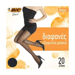 BIC Molas Γυναικείο Καλσόν 20 Den Μαύρο